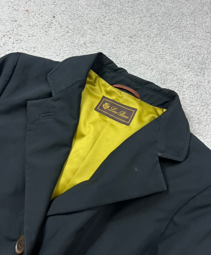 Loro Piana Lined Raincoat Size 44