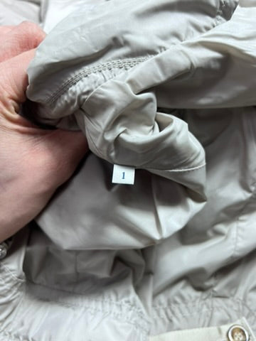 Moncler Multipocket Grey Lightweight Jacket Size 1