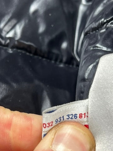 Moncler Morzine Black Belt Jacket Size M