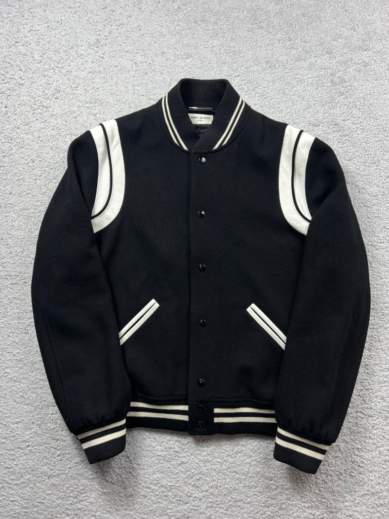 Saint Laurent Paris Teddy Bomber Size 54