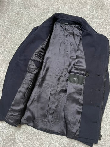 Givenchy Blue Coat Jacket Size L
