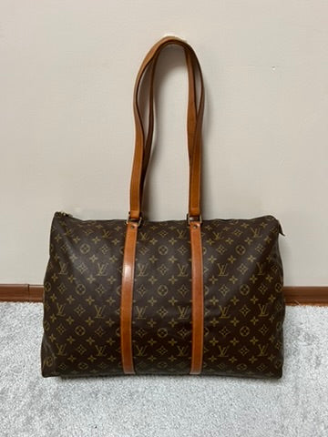 Louis Vuitton Flanery 50 Brown Monogram Shoulder Bag