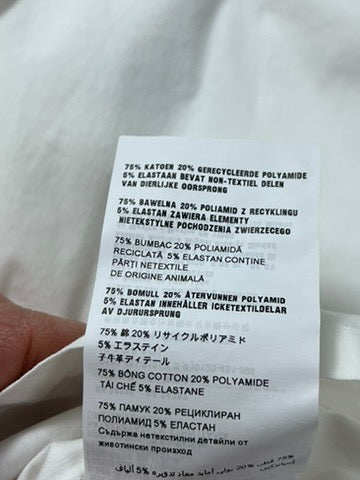 Prada White Triangle Shirt Size M