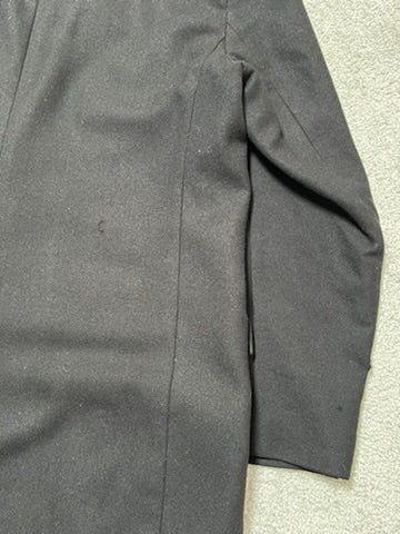 Vintage Maison Margiela Black Wool Coat Size L
