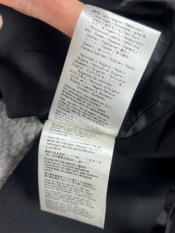 2023 Fendi Logo Patch Black Overshirt