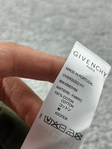 Givenchy Zip Detail Pants “Khaki Green”