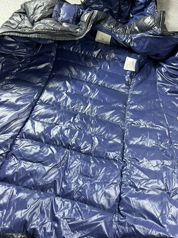 Moncler Moka Blue Down Parka Size M