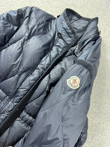 Moncler Manthus Down Blue Parka