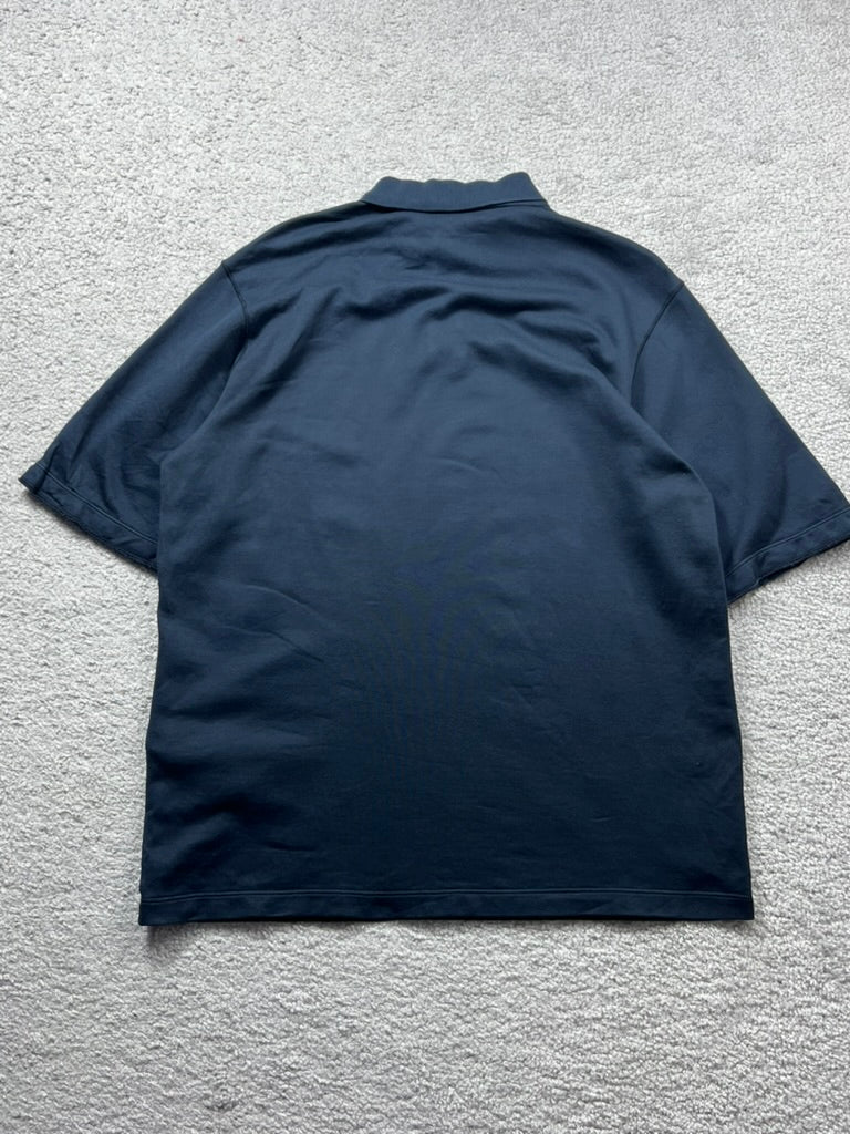 Stone Island Ghost Garment Dyed Blue Polo Size M