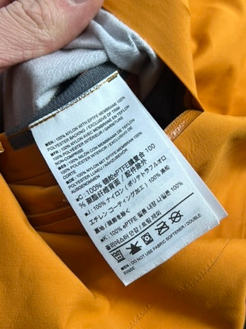 Arc’teryx Veilance Align SFT Orange Jacket Size M