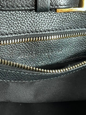 Tom Ford Padlock Black Leather Bag