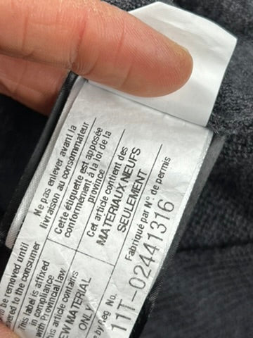 Canada Goose Hybridge Grey Knit Anorak Size M