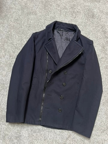 Givenchy Blue Coat Jacket Size L