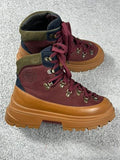 Canada Goose Journey Hiking Bordeaux Camel Boots Size 9