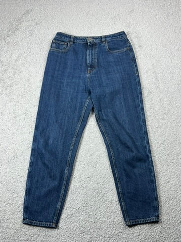Prada Triangle Blue Boyfriend Jeans Size 28