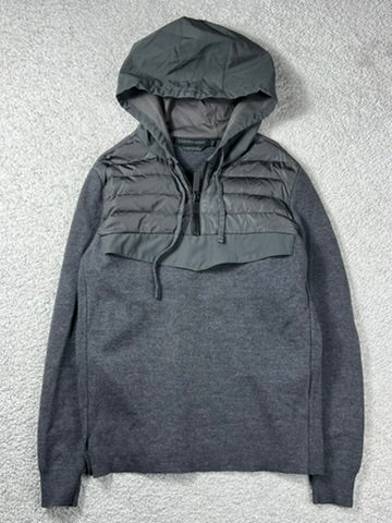 Canada Goose Hybridge Grey Knit Anorak Size M