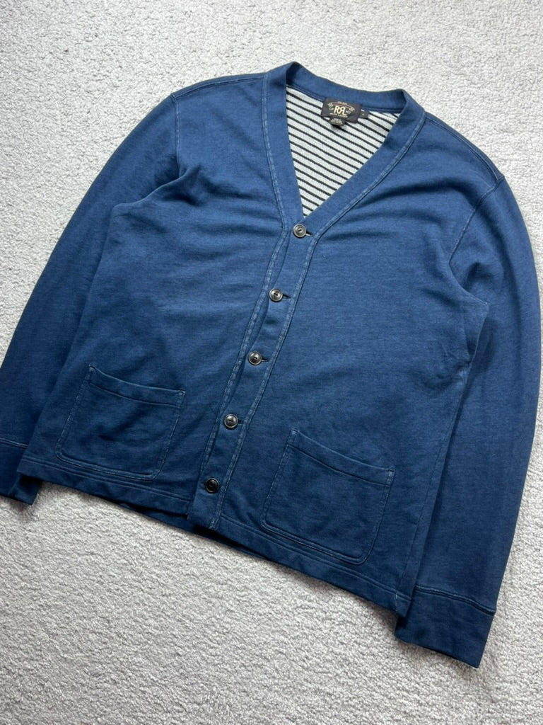 RRL Cotton Sweat Cardigan Size L