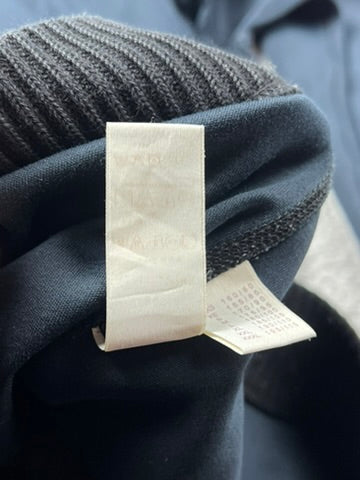 Louis Vuitton LV Embroidered Logo Blue Swetshirt Size L