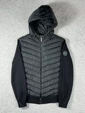 Canada Goose Black Black Label Hybridge Quilted Knit Jacket