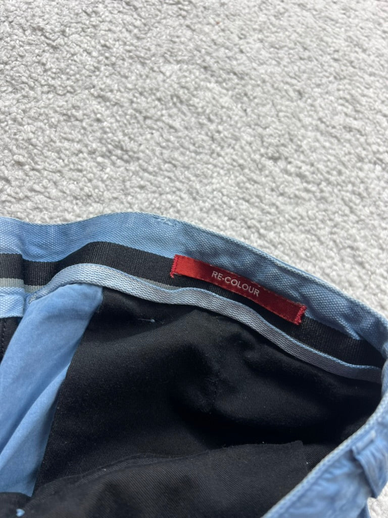 C.P Company Cargo Re-Colour Blue Shorts Size 48
