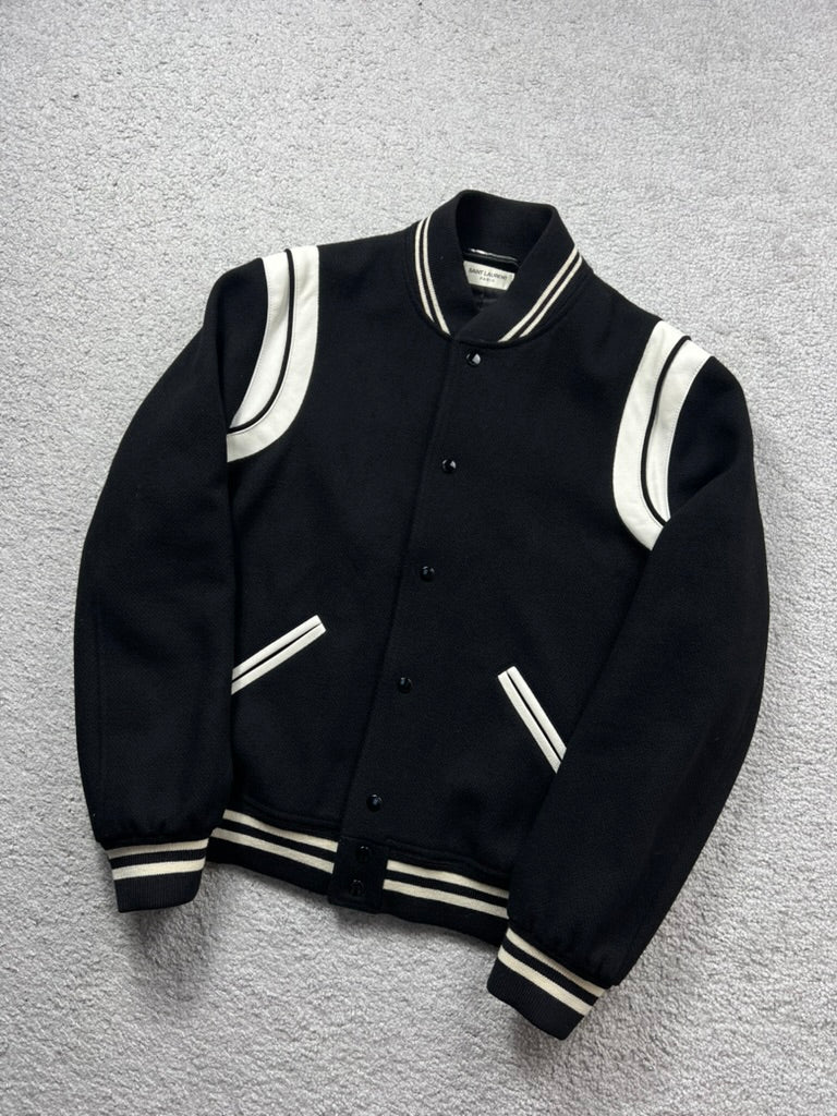Saint Laurent Paris Teddy Bomber Size 54