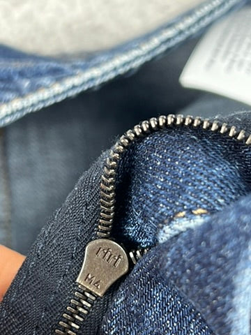Prada Triangle Blue Boyfriend Jeans Size 28