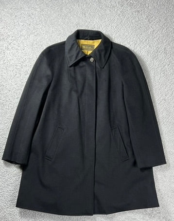 Loro Piana Black Cashmere Coat Size S