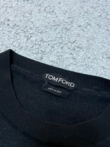 Tom Ford Wool Black Sweater Size XS