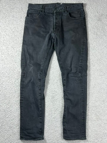 Balmain Made in Japan Black Skinny Jeans Size 34