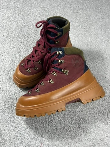 Canada Goose Journey Hiking Bordeaux Camel Boots Size 9