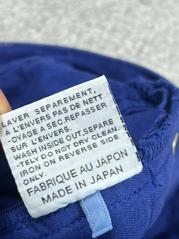 SS09 DIOR HOMME “PLANISPHERE” Luster Gold Waxed Jeans