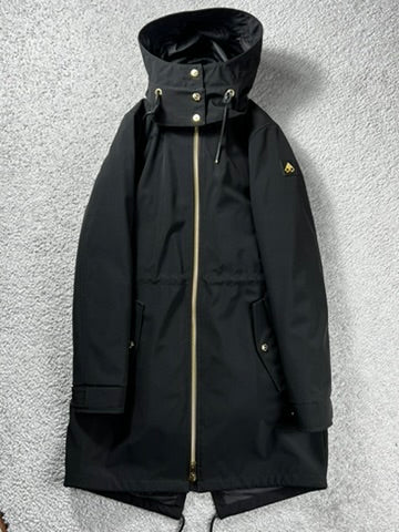 Moose Knuckles 2 in 1 Black Parka Size S