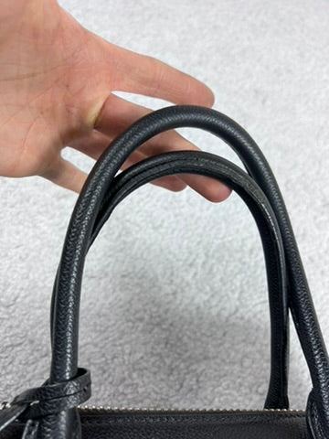 Tom Ford Padlock Black Leather Bag