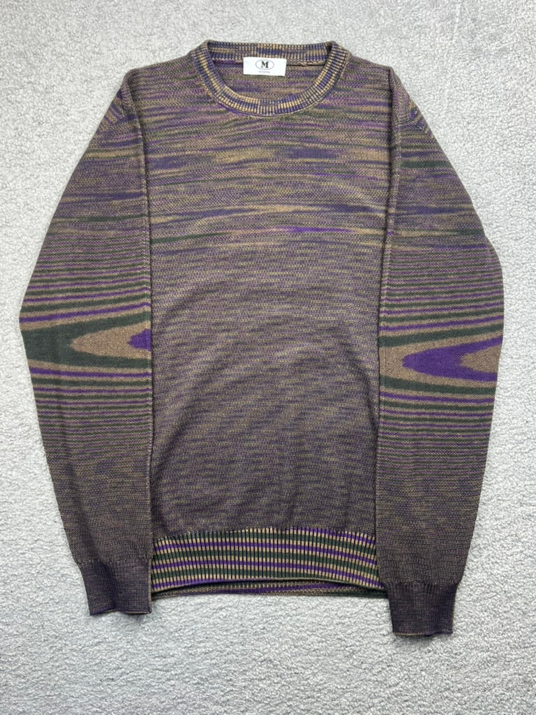 Missoni Purple Green Sweater Size XXL