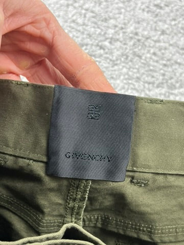 Givenchy Zip Detail Pants “Khaki Green”