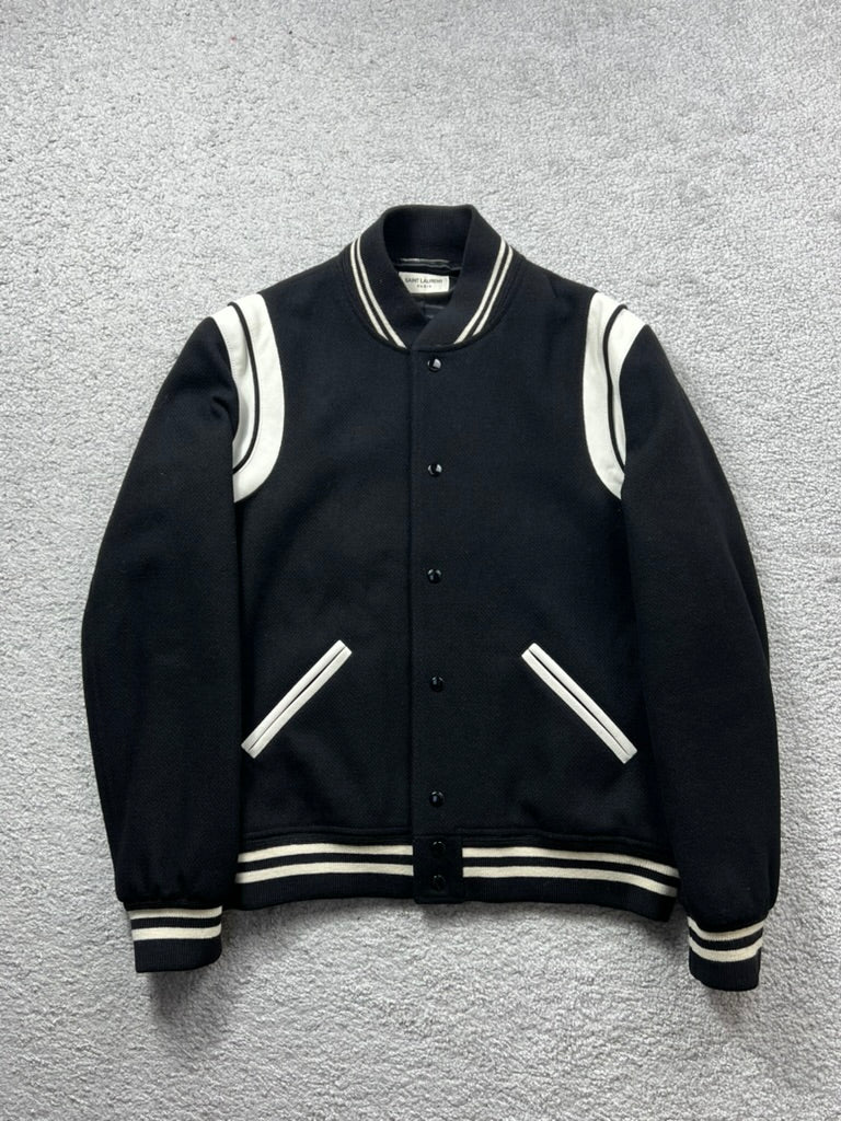 Saint Laurent Paris Teddy Bomber Size 54