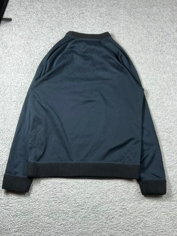 Louis Vuitton LV Embroidered Logo Blue Swetshirt Size L