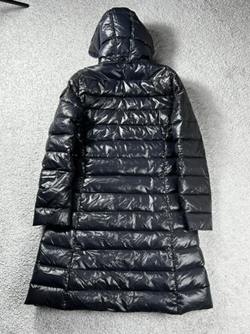 Moncler Moka Blue Down Parka Size M