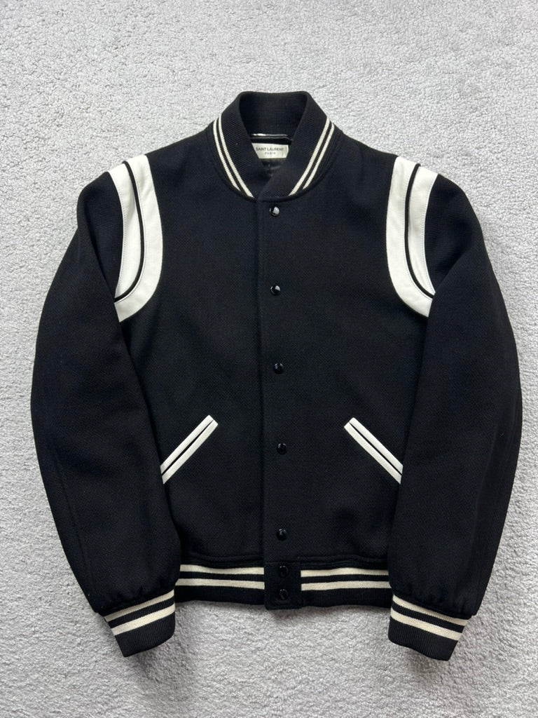 Saint Laurent Paris Teddy Bomber Size 54