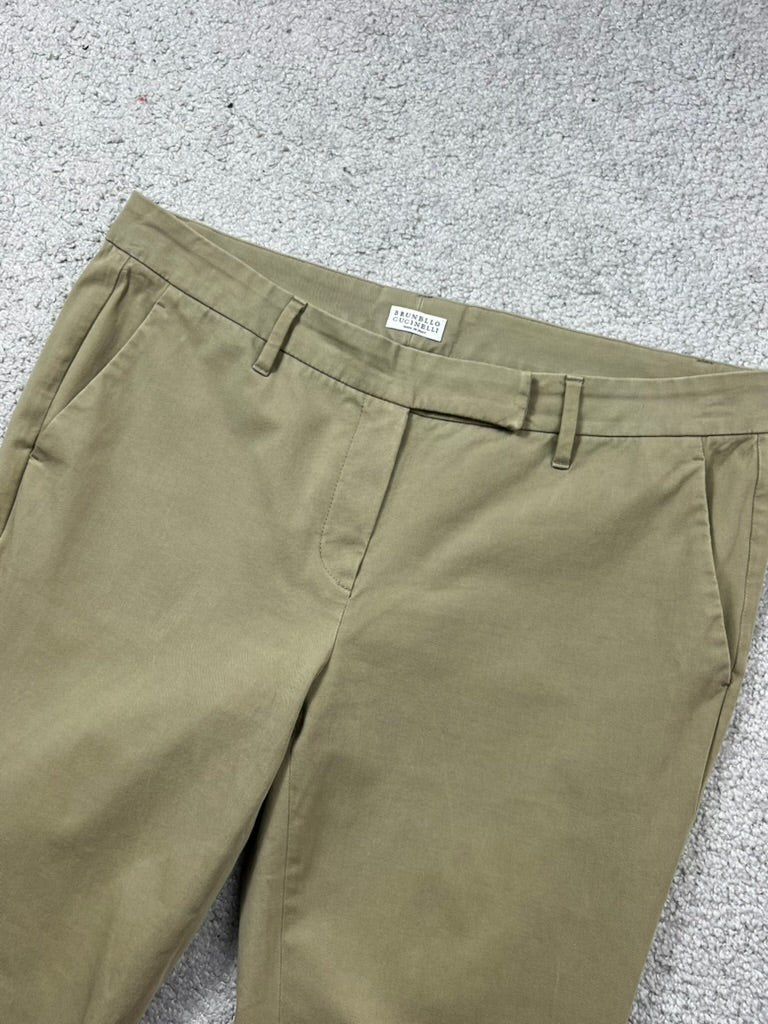Brunello Cucinelli Beige Pants Size 48