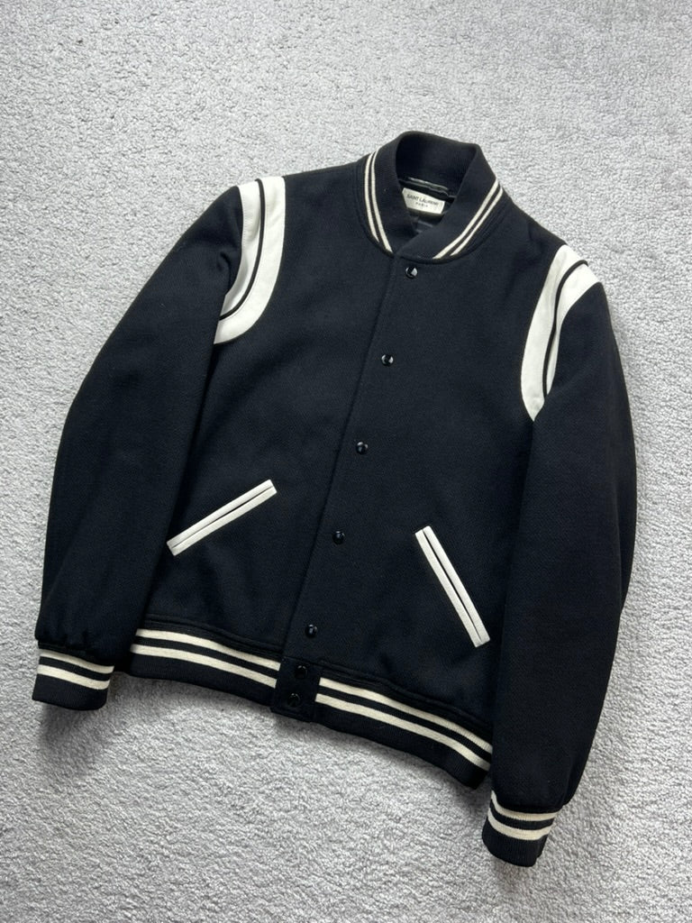 Saint Laurent Paris Teddy Bomber Size 54