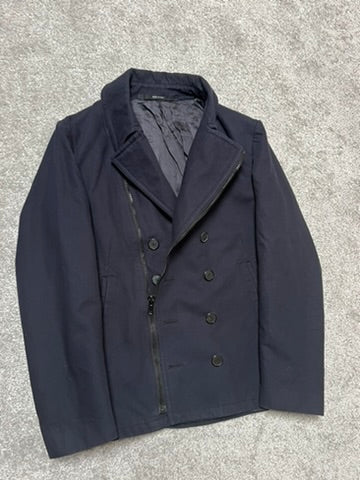 Givenchy Blue Coat Jacket Size L