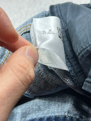 Prada Triangle Blue Boyfriend Jeans Size 28