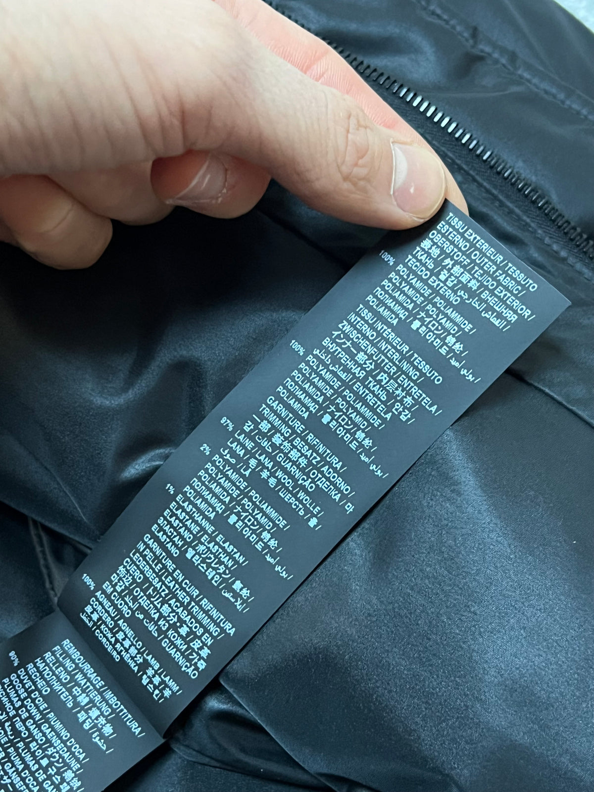 Saint Laurent Padded Stripe-Trim Puffer Jacket