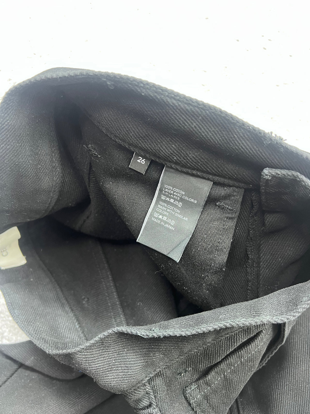 Celine Bootcut Black Jeans Size 26