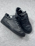 Chanel Black Leather Sneakers Size 37