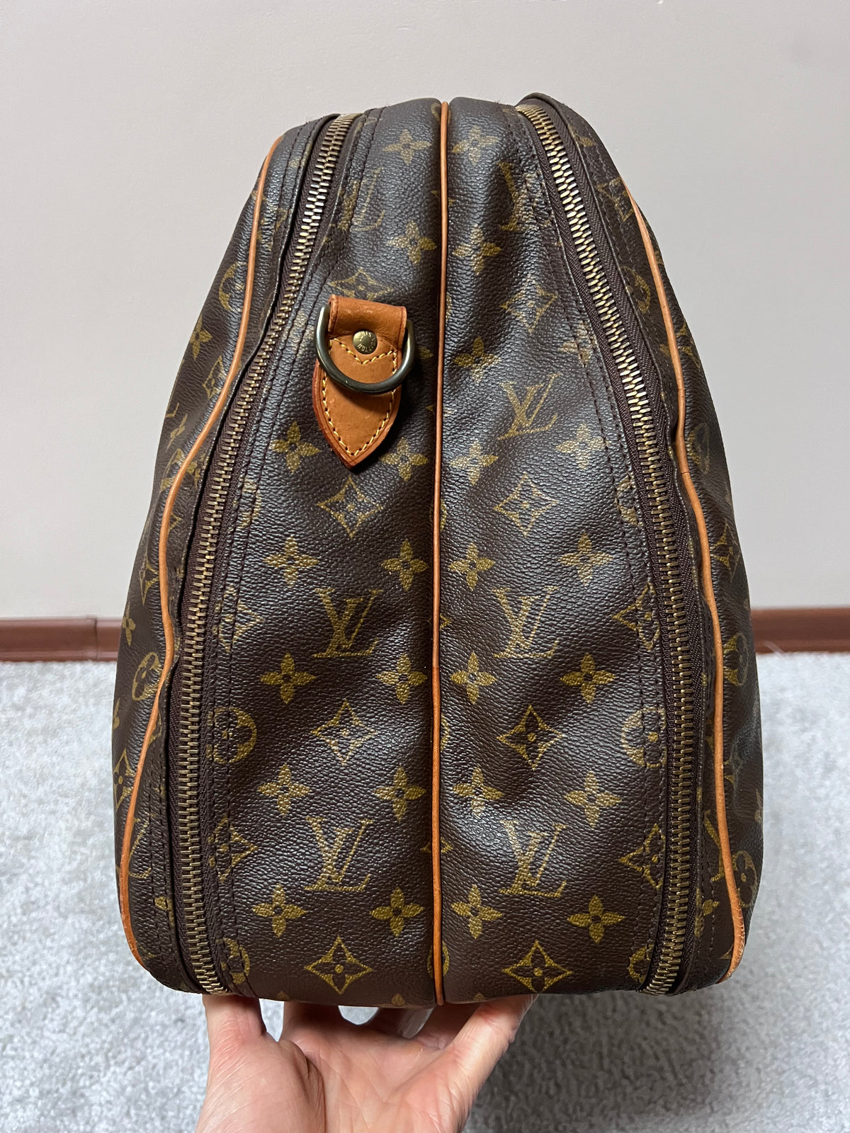 Louis Vuitton Alize 60 Monogram Travel Bag