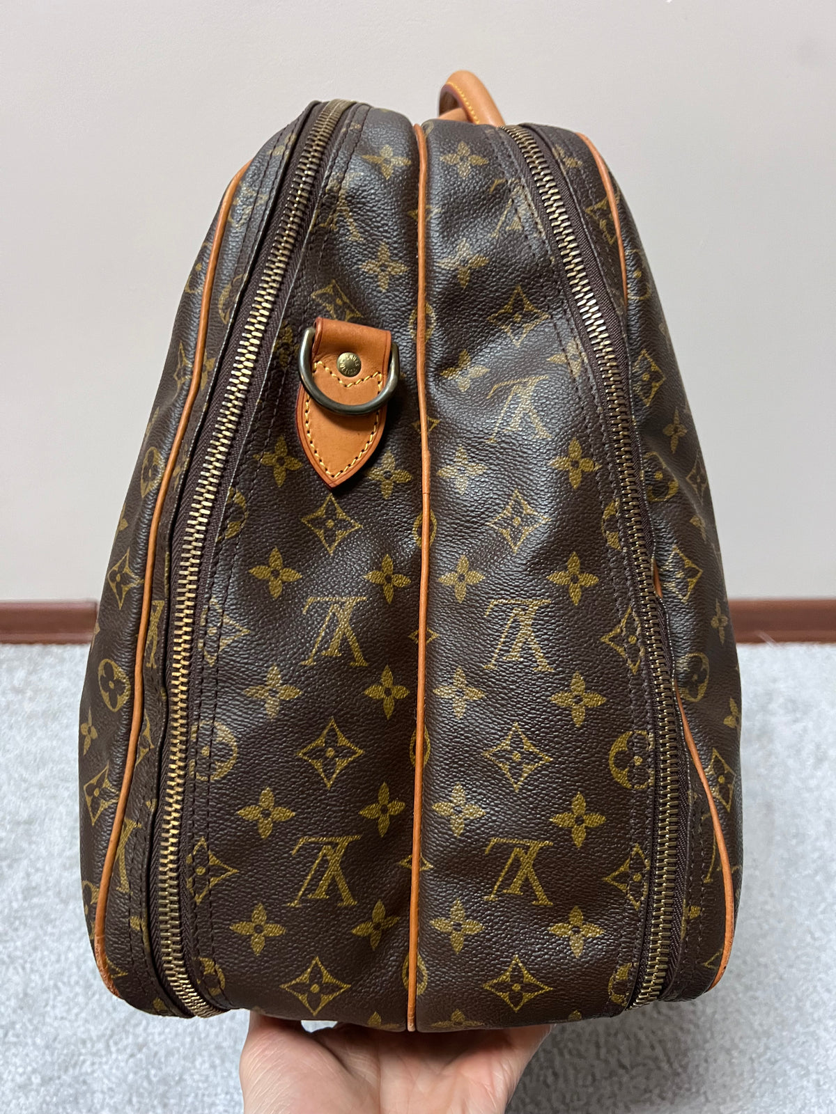 Louis Vuitton Alize 60 Monogram Travel Bag