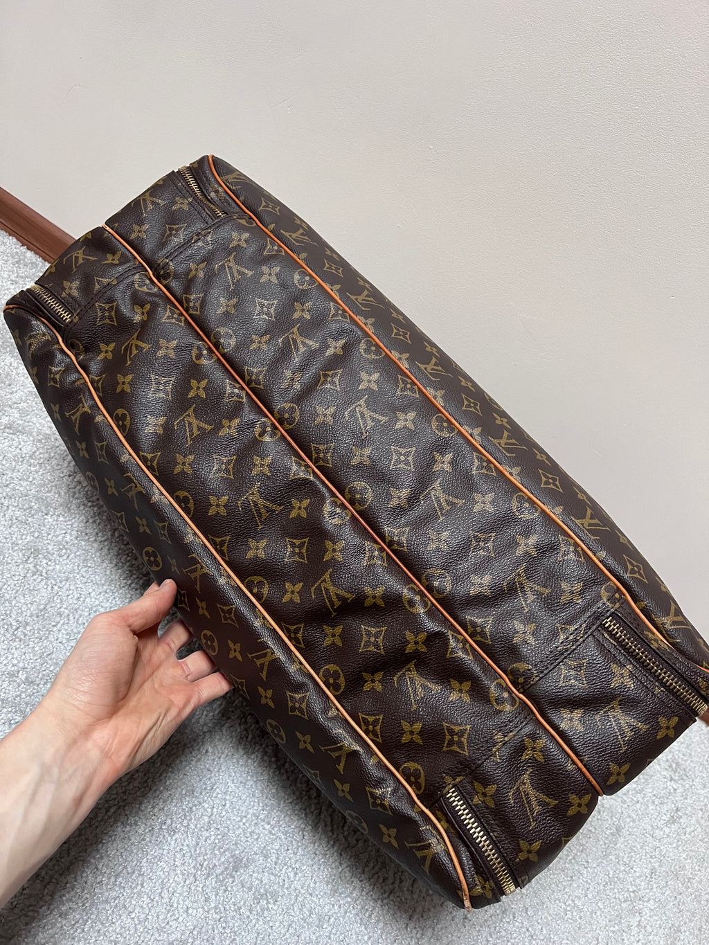 Louis Vuitton Alize 60 Monogram Travel Bag